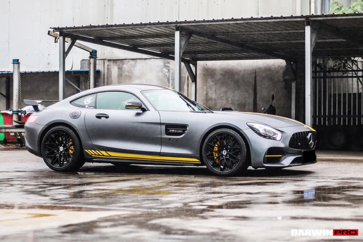 2015-2018 Mercedes Benz AMG GT & GTS Carbon Fiber Side Skirts Splitters