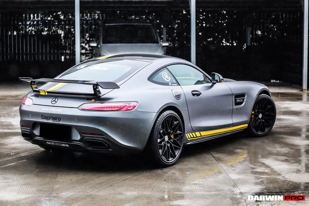 2015-2018 Mercedes Benz AMG GT & GTS Carbon Fiber Side Skirts Splitters