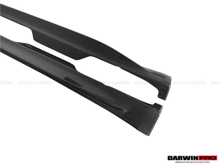 2015-2018 Mercedes Benz AMG GT & GTS Carbon Fiber Side Skirts Splitters