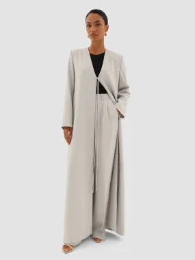 Almaha Long Jacket - Cloud Blue
