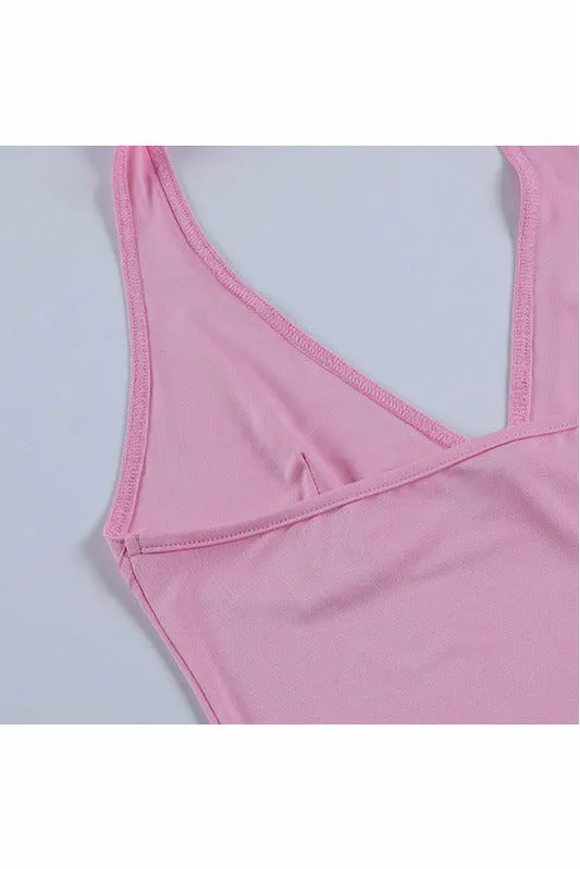 ArtnSoul - Summer Halter Camisole Tank Top