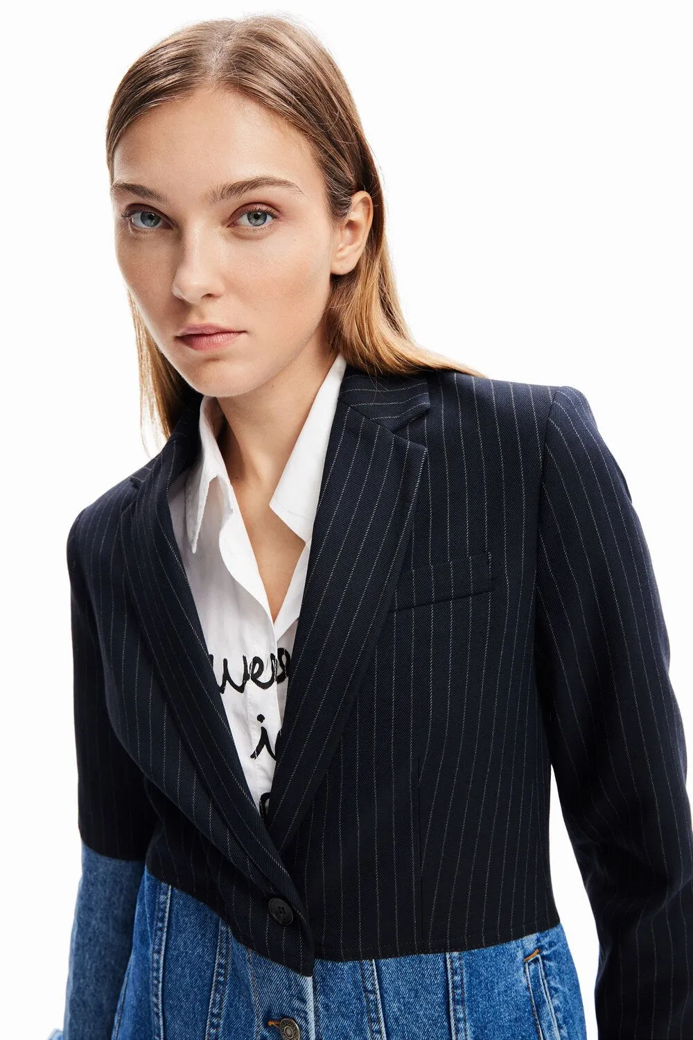 Blazer Desigual, blue