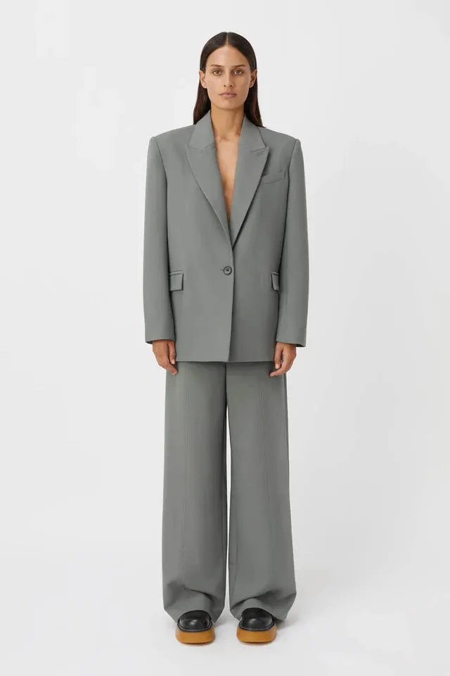 Camilla and Marc Patterson Blazer - Steel