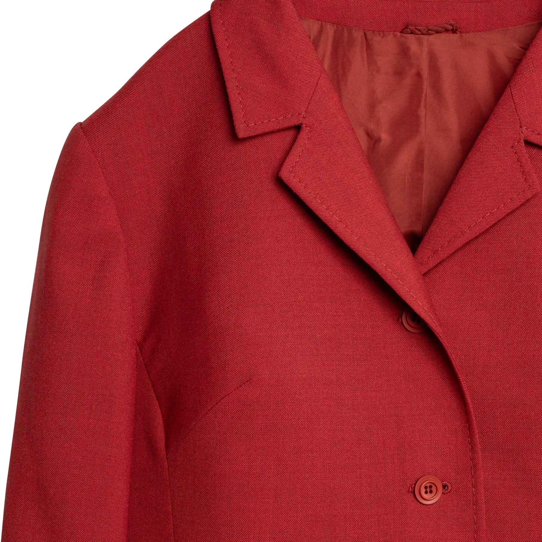 Diolen Schurwolle Canvas Weave Box Cut Blazer
