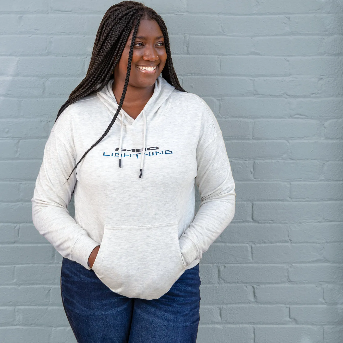 Ford F-150 Lightning Women's Hooded Pullover Fleece