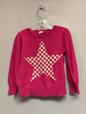 Gap Size 5 Pink Star Cotton Girls Sweaters & Vests