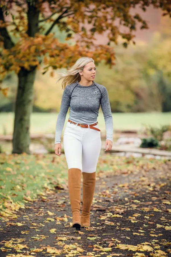 Hardy Equestrian Women's Grey Upper Colwall Top