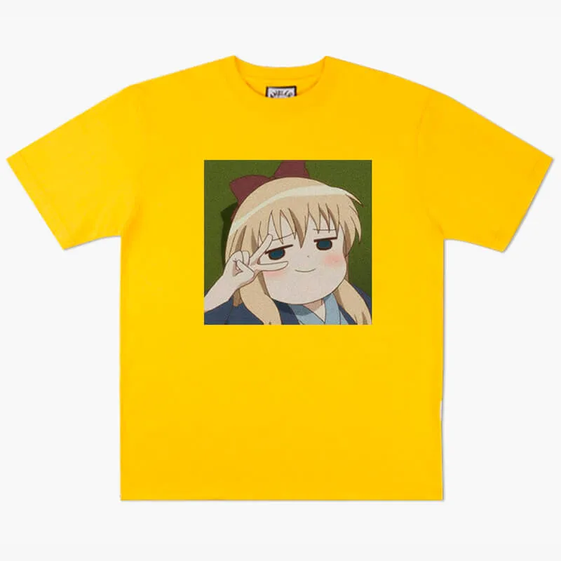 Kyouko Toshinou Face Yuru Yuri T-Shirt Animecore