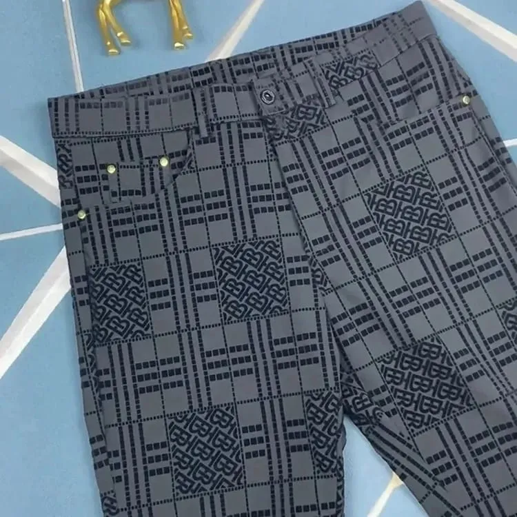 Men's Simple Casual Pants Men's Pants   S4972110
