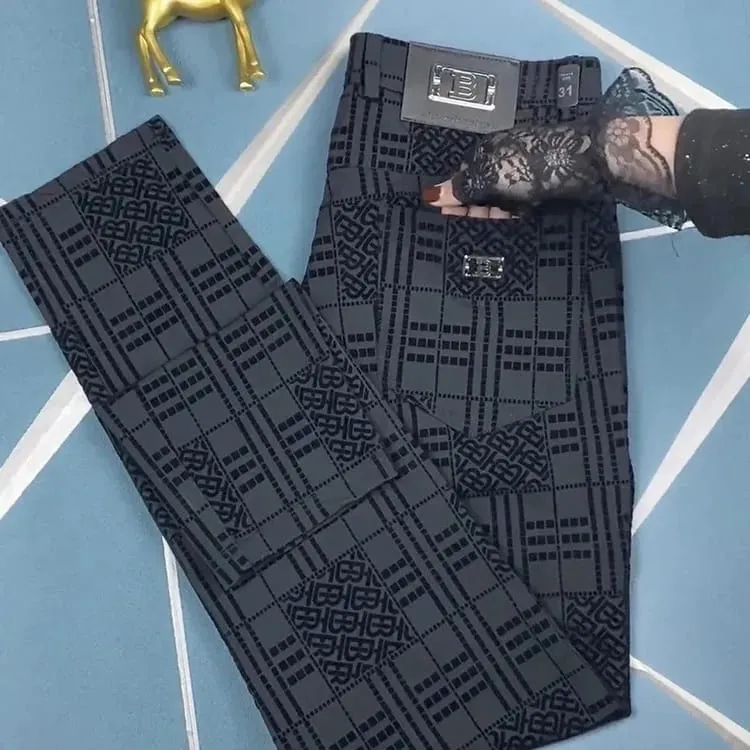 Men's Simple Casual Pants Men's Pants   S4972110