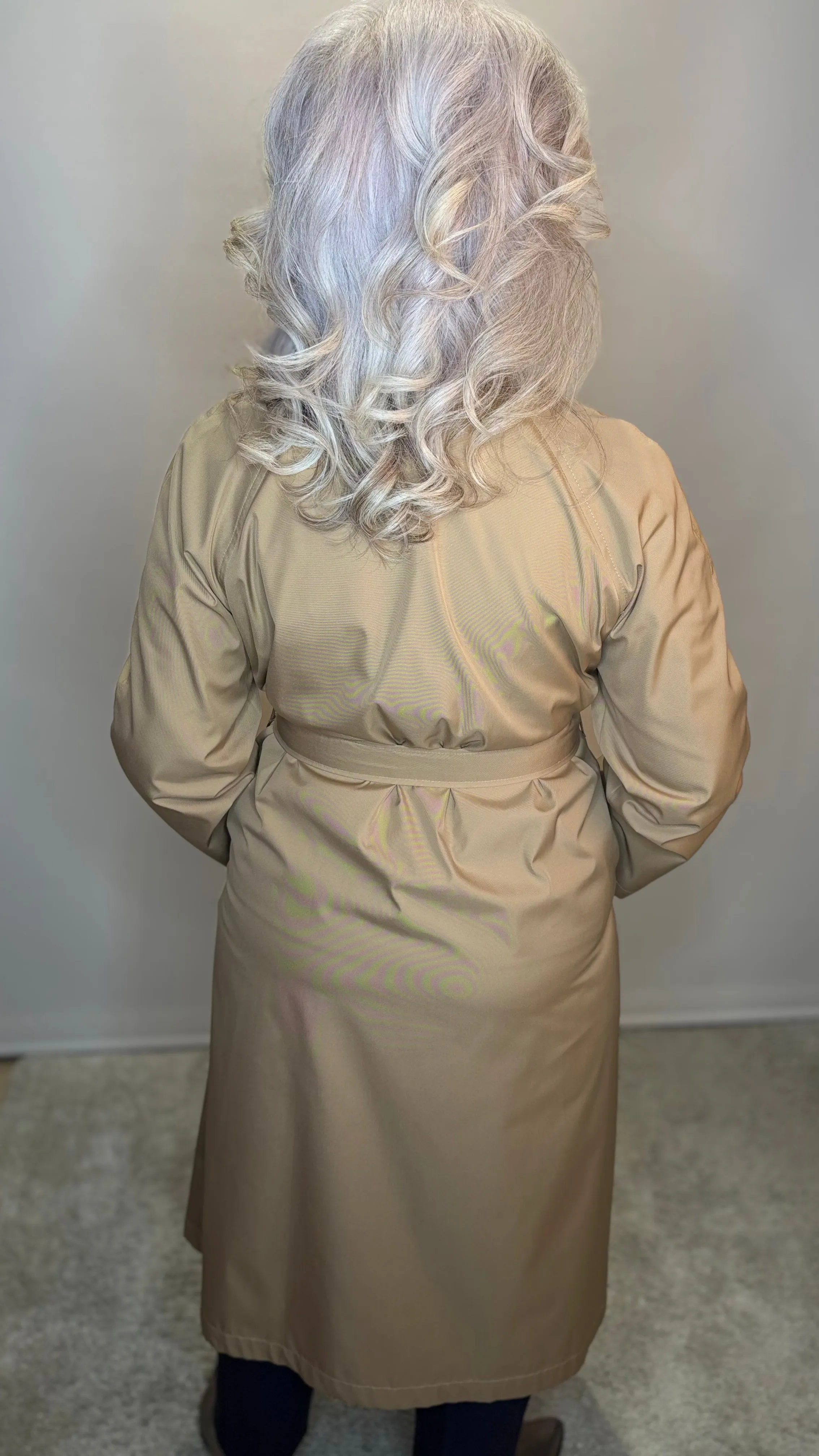 Odissea Long raincoat - Camel