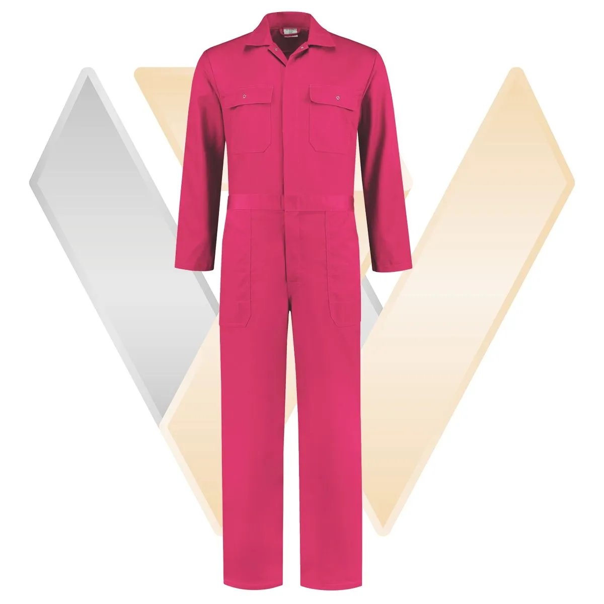 Overall&#x20;Polyester&#x20;&#x2F;&#x20;Cotton&#x20;Grijs&#x20;-&#x20;71WorkX&#x20;Wear