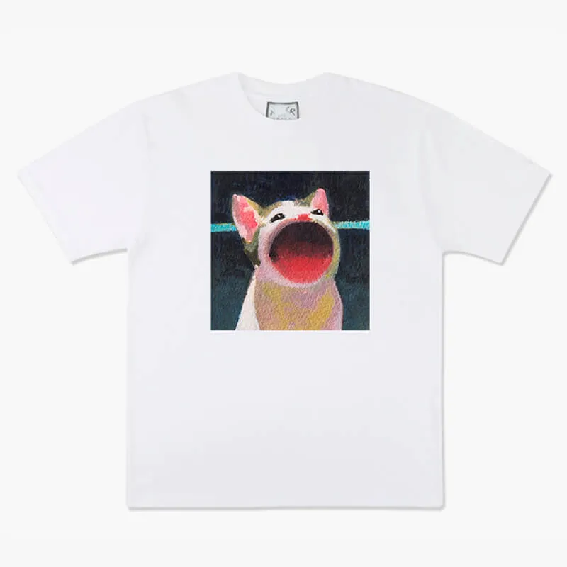 Pop Cat Meme Aesthetic T-Shirt