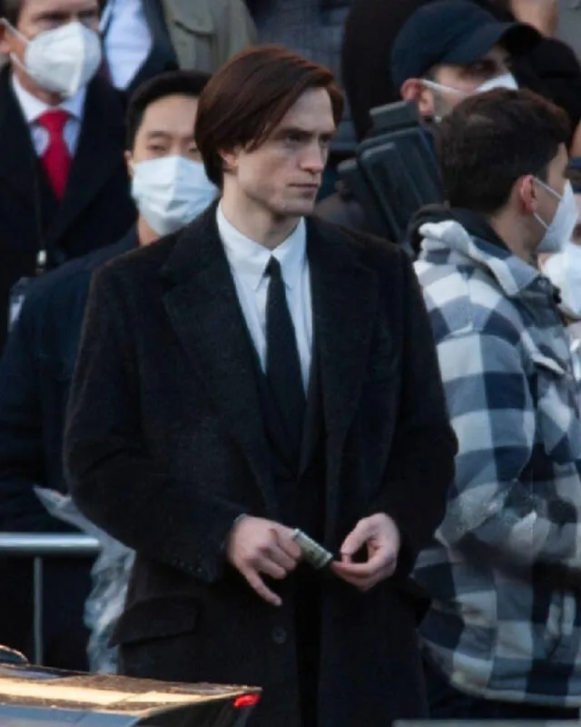 Robert Pattinson The Batman Black Coat