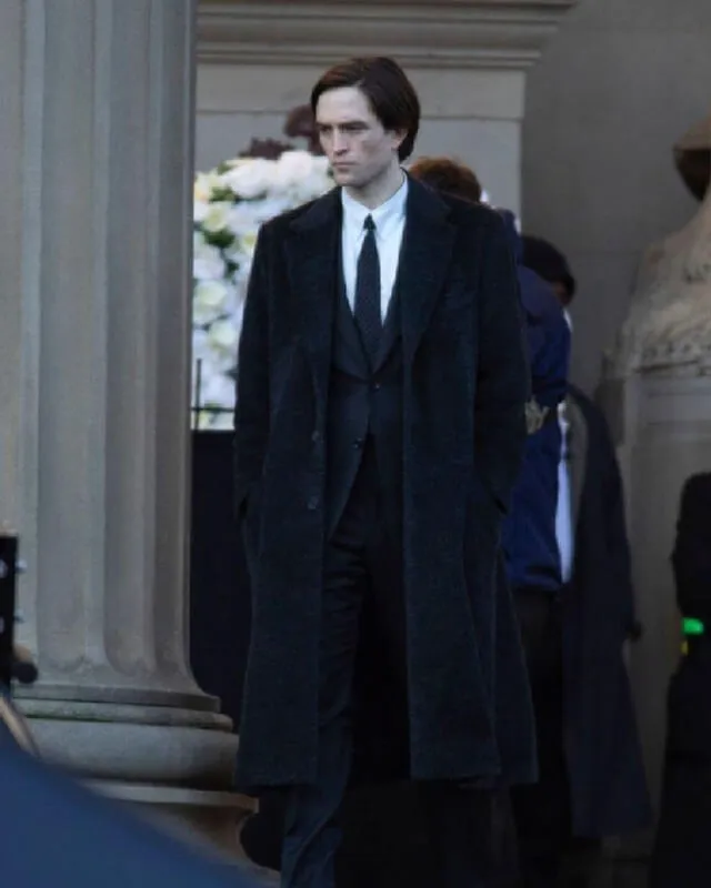 Robert Pattinson The Batman Black Coat