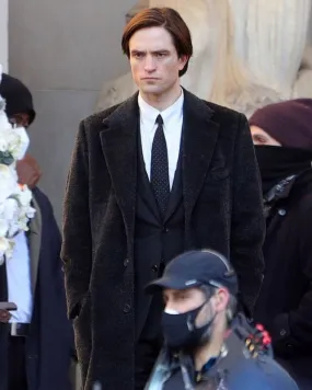 Robert Pattinson The Batman Black Coat