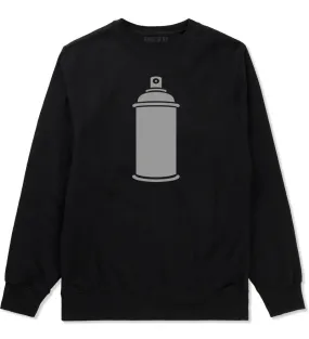 Spray Can Graffiti Crewneck Sweatshirt