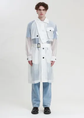 Transparent Woven Coat