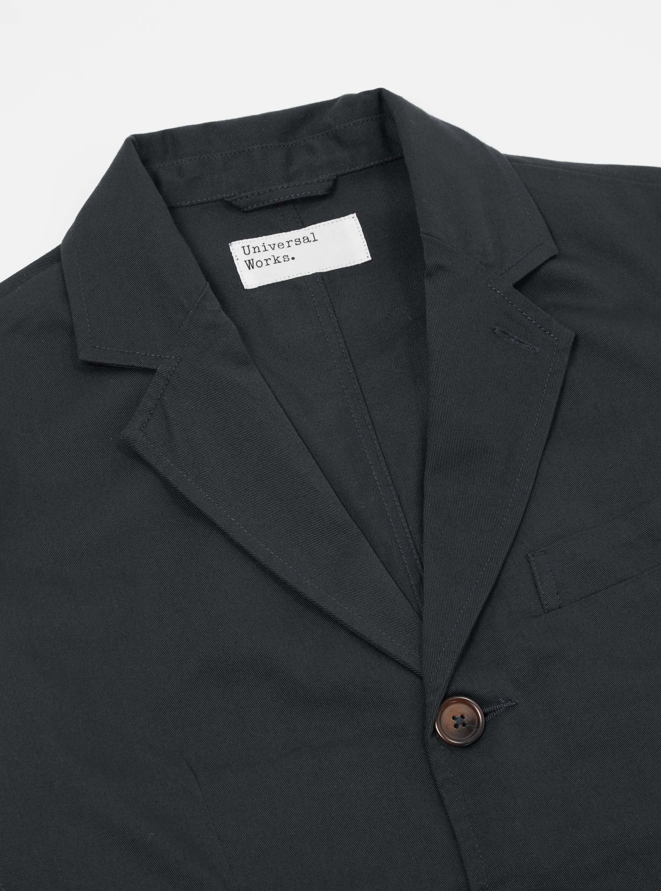 Universal Works, London Jacket, Black Twill