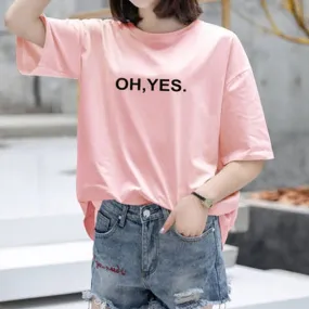 Women Tops Casual Loose T Shirt Women